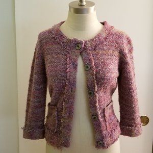 Women's textured Cardigan, Size L
